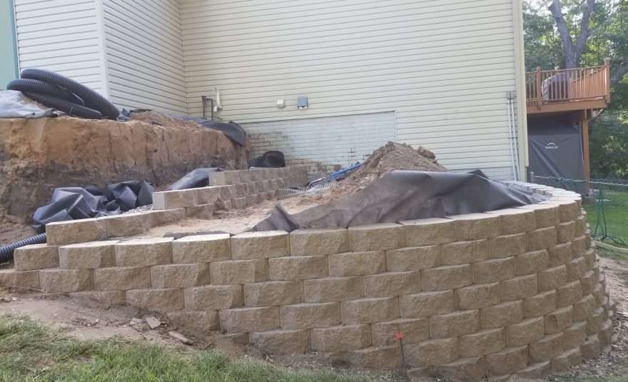 keystone intermediate 2 retaining wall in ham lake mn