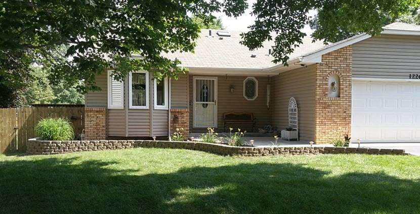garden wall project in Andover MN